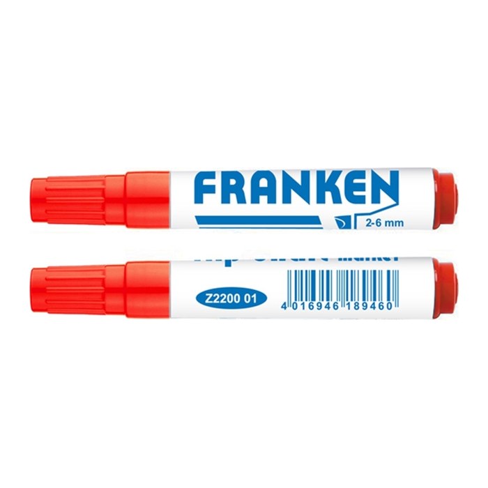 FRANKEN Flipchart-Marker rot 2,0 - 6,0 mm, 1 St.