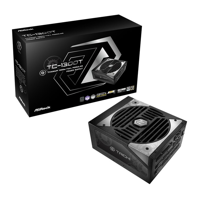 ASRock Taichi Series TC-1300T 1300W ATX 80+ Titanium black retail