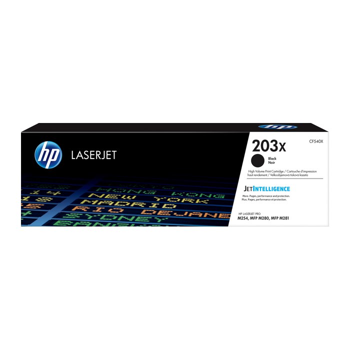 HP 203X (CF540X) schwarz Tonerkartusche