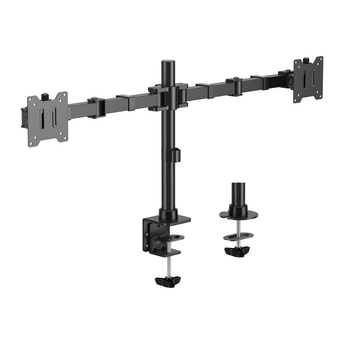 Equip Tischhalterung 17"-35"/2TFT 360° H.Leist. 20Kg schwarz