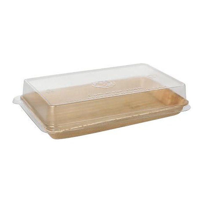 PAPSTAR Catering-Kartons pure braun 46,4 x 31,3 cm, 10 St.