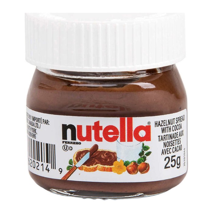 nutella  Nuss-Nougat-Creme, 64 St. je 25,0 g/1,6 kg