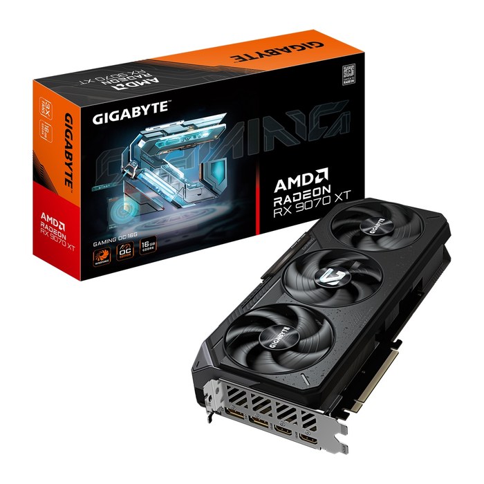 Sapphire Radeon RX9070XT Pure Gaming OC 16GB GDDR6 2HDMI 2DP