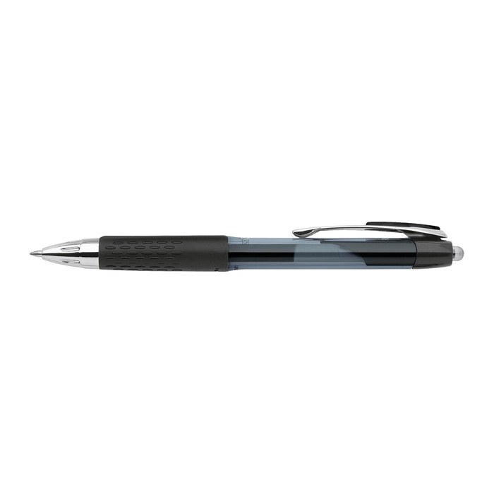 uni-ball Signo 207 Gelschreiber schwarz/transparent 0,4 mm, Schreibfarbe: schwarz, 1 St.