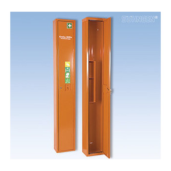 SÖHNGEN Medizinschrank Erste Hilfe Trage ohne Füllung orange