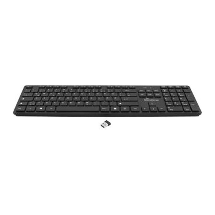 MediaRange MROS107 Tastatur-Maus-Set kabellos schwarz