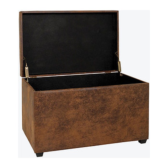 HAKU Möbel Sitztruhe 52824 braun Holz 58,0 cm