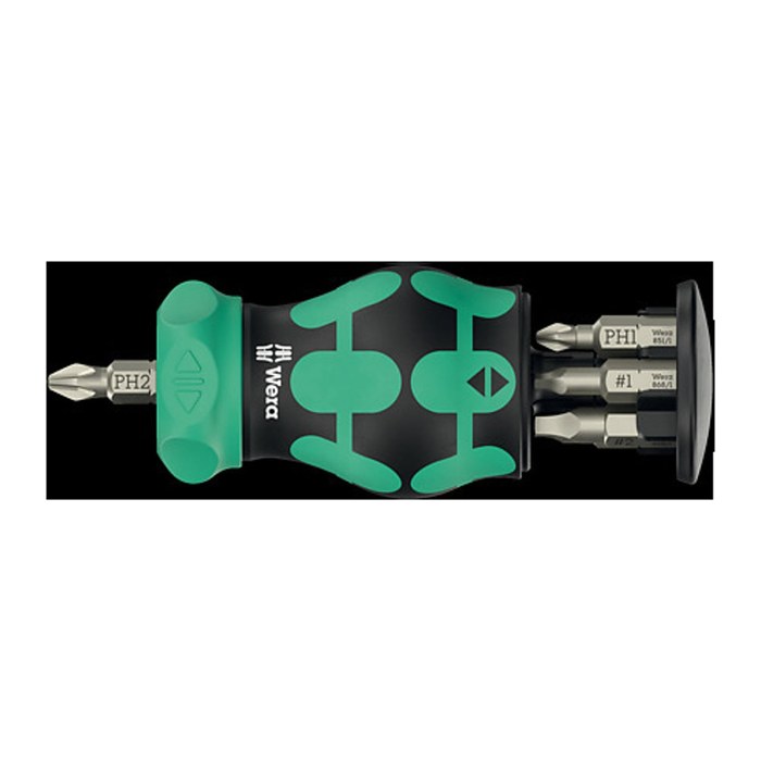 Wera Kraftform Kompakt Stubby Magazin RA 4, 6-teilig