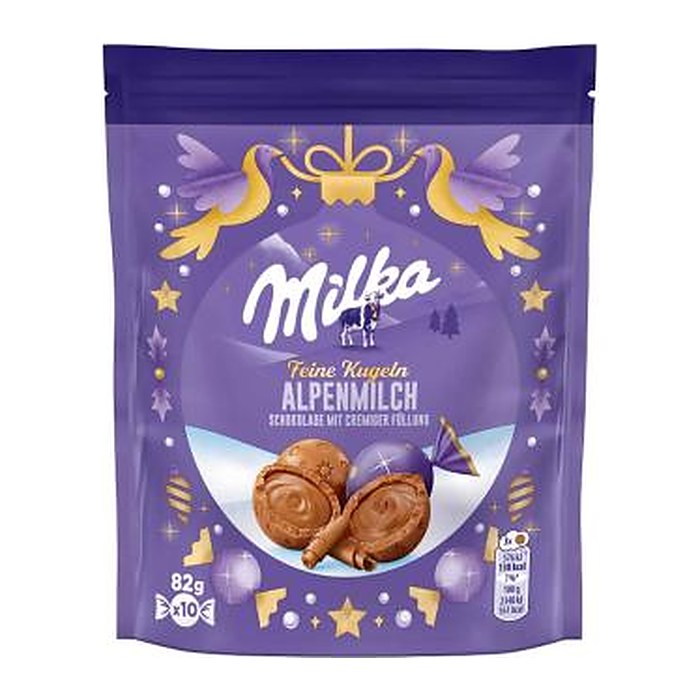 Milka Feine Kugeln Alpenmilch Schokobonbons 90,0 g, 1 St.