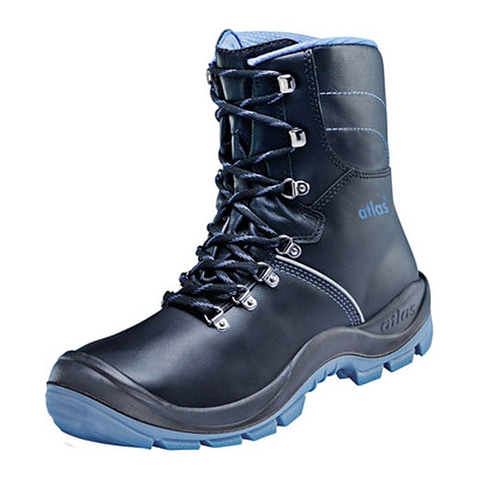 atlas® unisex S3 Sicherheitsstiefel Anatomic Bau 845 XP blau Größe 37, 1 Paar