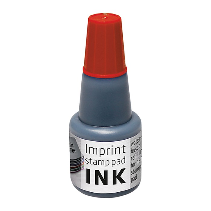 trodat Stempelfarbe Imprint Wasserbasierend rot 24ML 7711