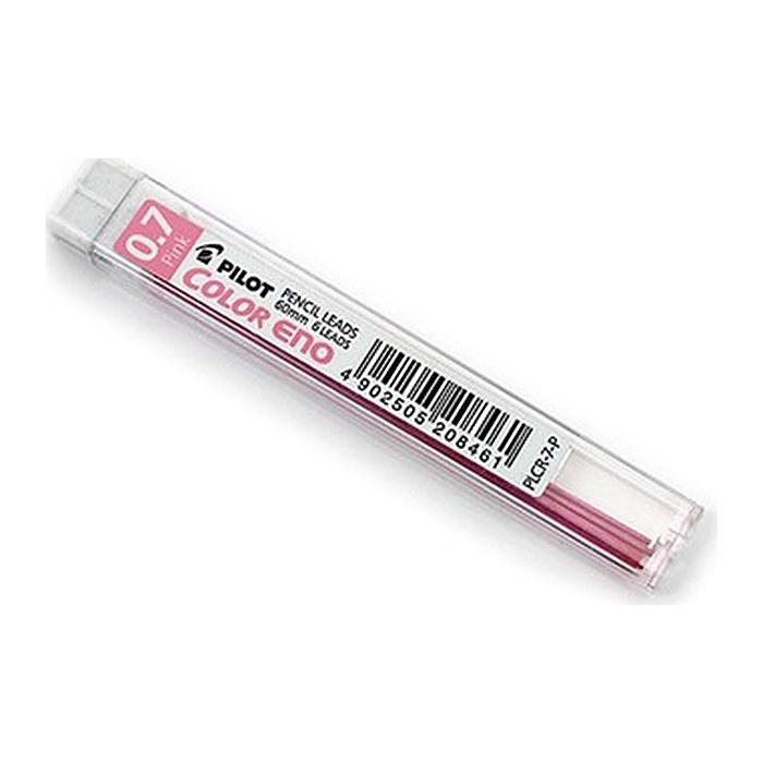 PILOT Color ENO Fallminen-Bleistiftminen pink 0,7 mm, 6 St.