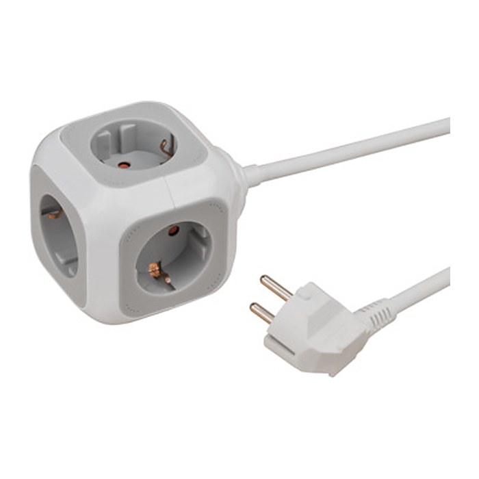 Brennenstuhl Steckdosenwürfel Brennnenstuhl 4x 1.4m Kabel