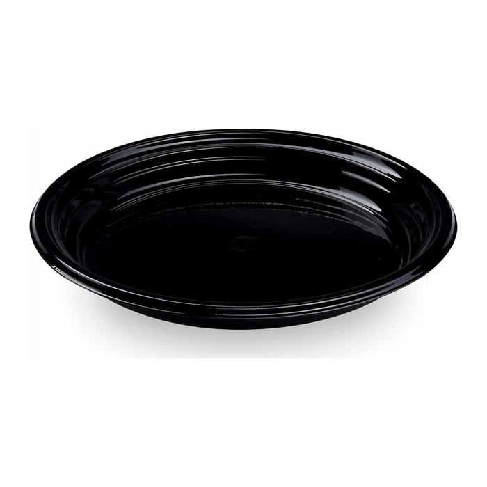 PROPAC Mehrweg-Menüteller schwarz Ø 22 cm, 12 St.