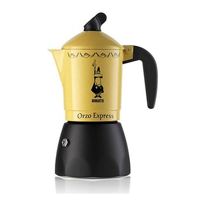 BIALETTI Orzo Express Espressokocher gelb, 2 Tassen