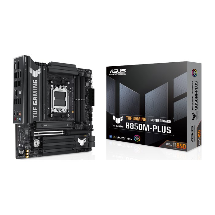 ASUS TUF GAMING B850M-PLUS (AMD,AM5,DDR5,mATX)