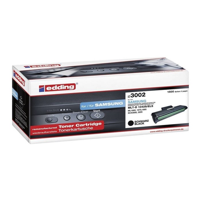 edding schwarz Toner kompatibel zu SAMSUNG MLT-D1042S (SU737A)