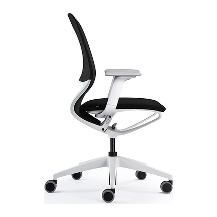 sedus Bürostuhl se:motion net, EM-821/109 Stoff schwarz, Gestell grau
