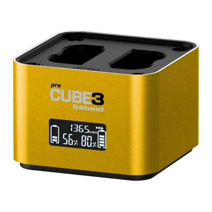 Hähnel Doppelladegerät Pro Cube 3 - Nikon mit LCD-Display retail