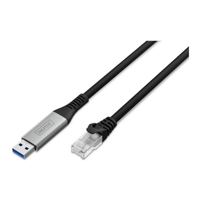 DIGITUS USB 3.2.RJ45 Ethernet Kabel 2 m