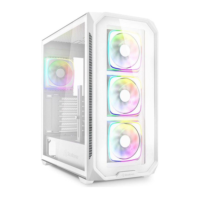 Sharkoon Gehäuse AK5G RGB ATX 1xGlas weiß