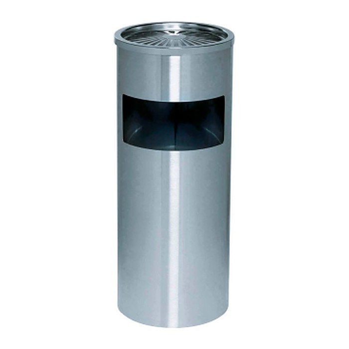 ALCO Standaschenbecher silber, 1 St.