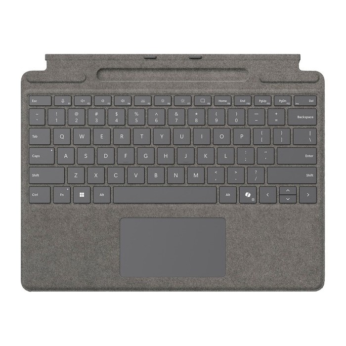 Microsoft Surface Pro Type Cover w/Storage AT/DE Platinum
