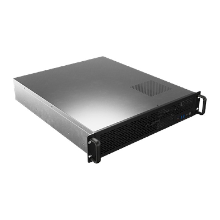 LANBERG 19" Server Gehäuse Rackmount ATX 520/12 2U schwarz