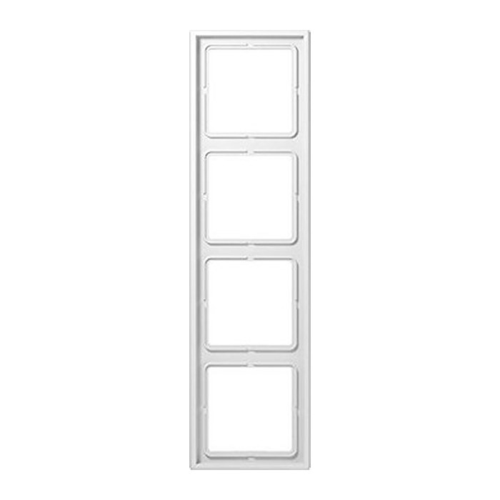 JUNG  4-fach Steckdosenrahmen LS 984 WW weiß 29,4 x 8,1 cm, 1 St.