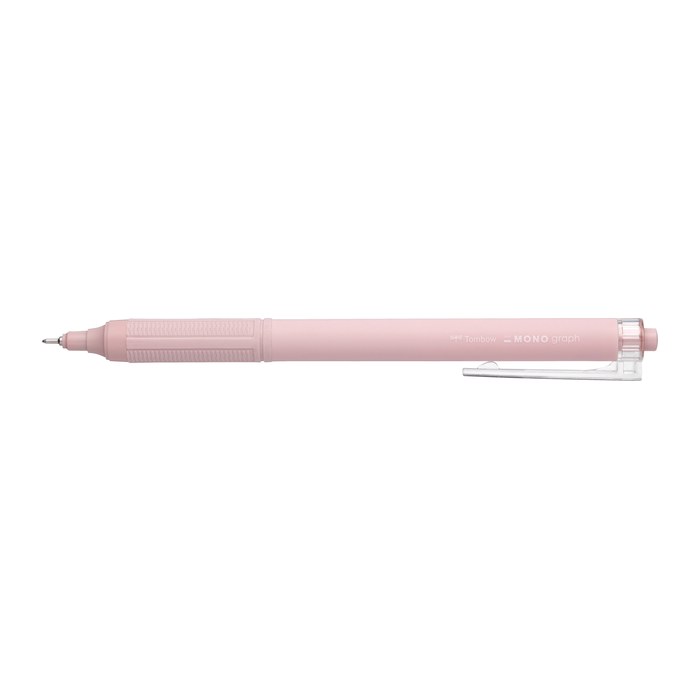 Tombow Kugelschreiber MONO graph Lite smokey pink, Schreibfarbe: blau, 1 St.