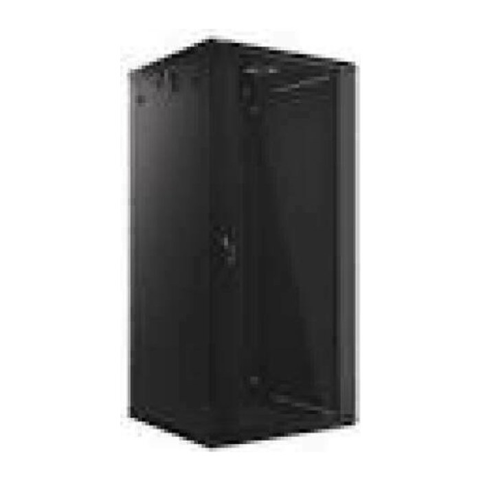 LANBERG 19" 27U 600x600 Wandgehäuse Glastür V2 (FlatPack) sw (Speditionsversand)