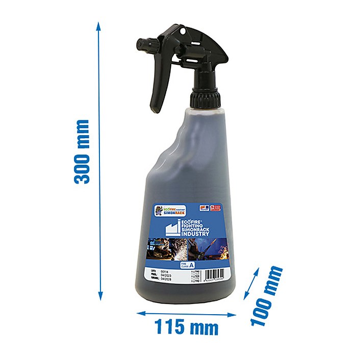 Simonrack ECOFIRE FIGHTING INDUSTRY Löschmittel Blockiermittel 1,0 l