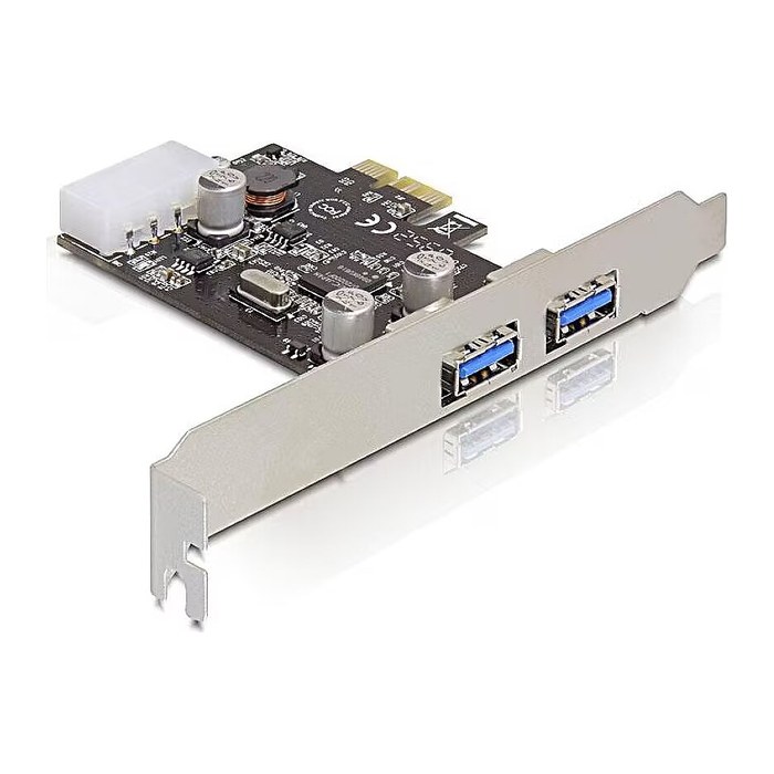 DELOCK PCI Expr Card 2x USB3.2 Gen 1 ext +LowProfile