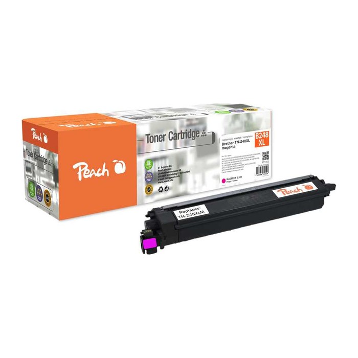 Peach Toner Brother TN-248XL (DCP-L3520) magenta 2300 Seiten remanufactured