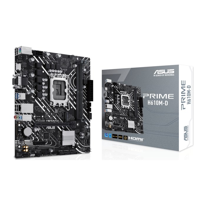 ASUS PRIME H610M-D (INTEL,1700,DDR5,mATX)