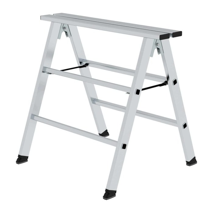 MUNK Arbeitsbock 30401 klappbar silber, H: 81,5 cm