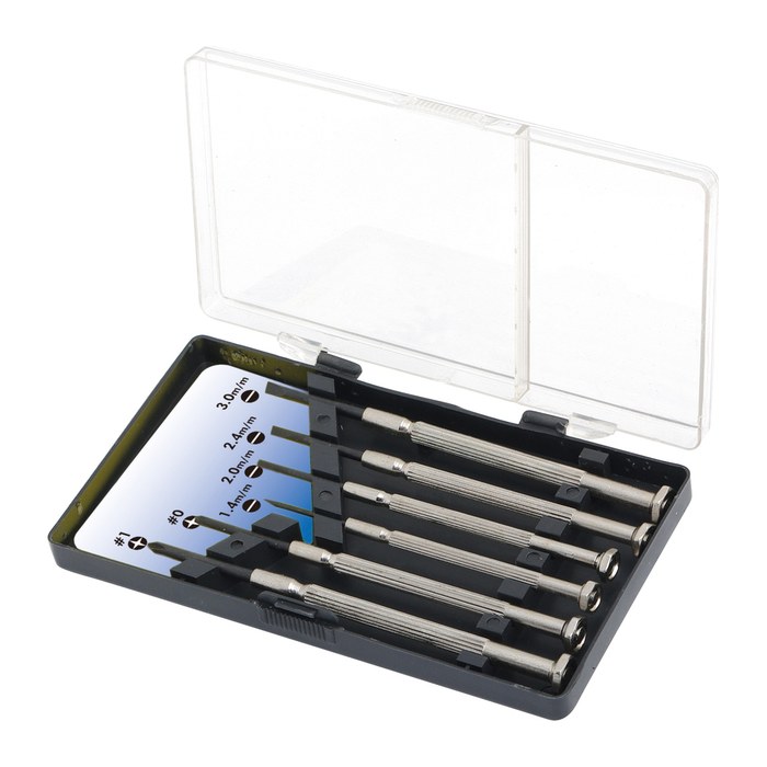 Logilink Feinmechaniker Schraubendreher Set 6-teilig