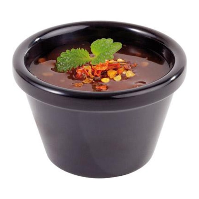 APS Dipschale CASUAL schwarz 0,05 l, 24 St.