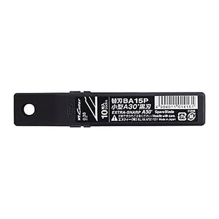 NT Cuttermesser-Klingen BA15P black blade schwarz 9,0 mm, 10 St.