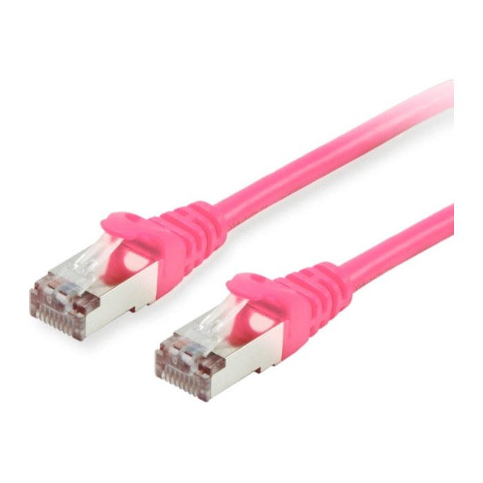 Equip Patchkabel Cat6 S/FTP 2xRJ45 0.15m pink LSZH Polybeutel