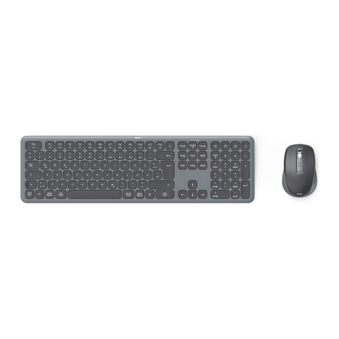 hama WK-550 Tastatur-Maus-Set kabellos schwarz