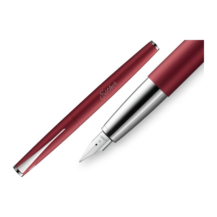 LAMY studio Patronenfüller oyalred matt M (mittel), 1 St.