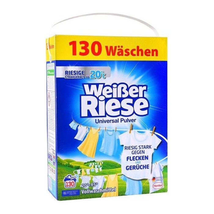 Weißer Riese Universal Waschmittel Pulver, 6,5 kg