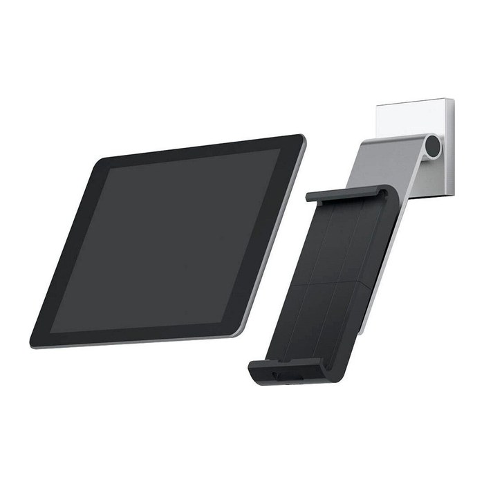 DURABLE Tablet-Halterung Wall Pro 893523 silber, schwarz für 1 Tablet, Wandhalterung