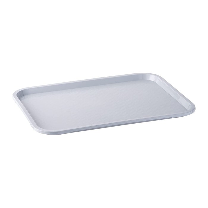 APS Tabletts Fast Food grau rechteckig 45,0 x 35,5 cm, 6 St.