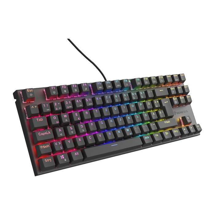 Genesis Gaming Tastatur THOR 303 TKL silent kabelgeb. (DE)
