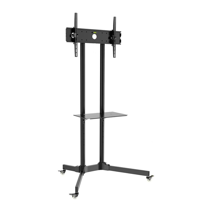Techly TV LED/LCD Wagen f. LCD LED TV 30"-65" höhenverstellb