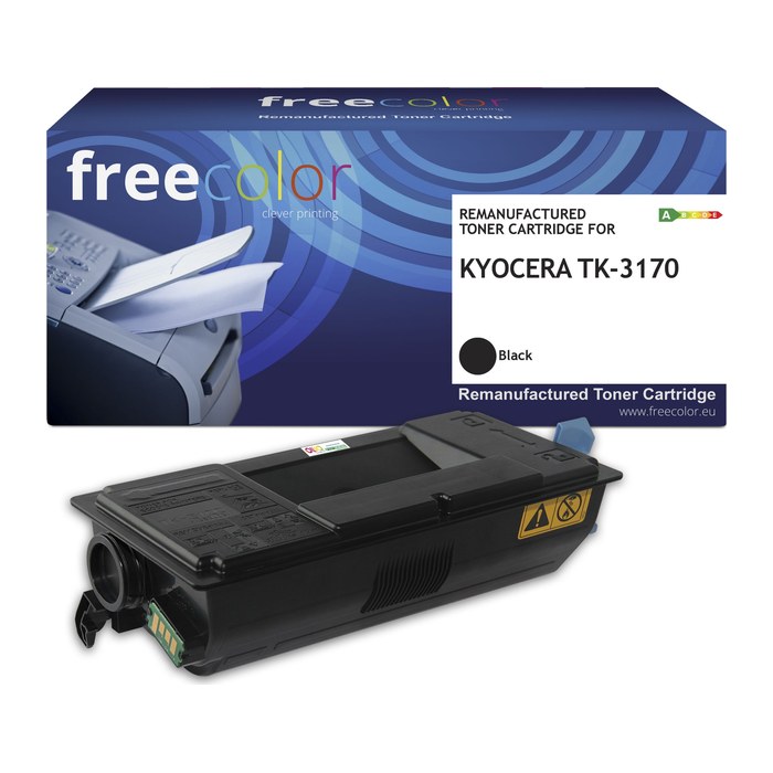 Freecolor Toner Kyocera TK-3170 (1T02T80NL0) black 15500 S. remanufactured