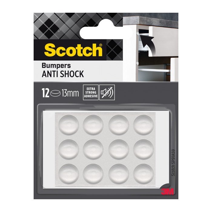 Scotch SP91A59 rund Elastikpuffer, 12 St.