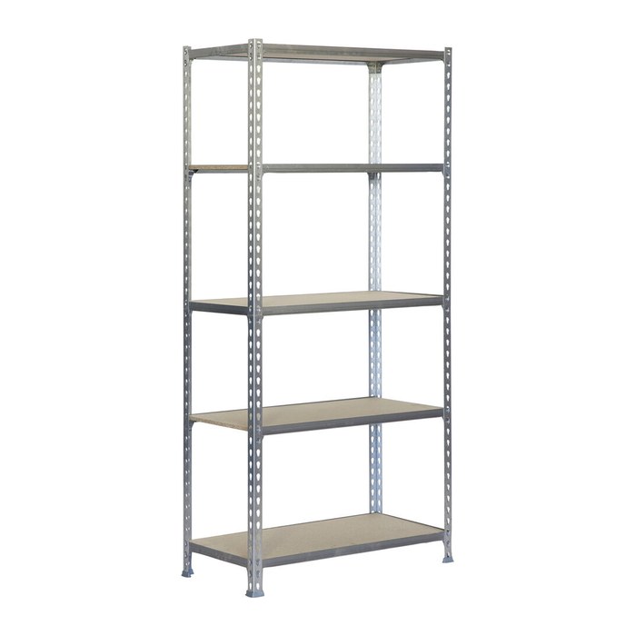Simonrack Schwerlastregal MADERCLICK PLUS 5/500 778100025201055 silber 100,0 x 50,0 x 200,0 cm